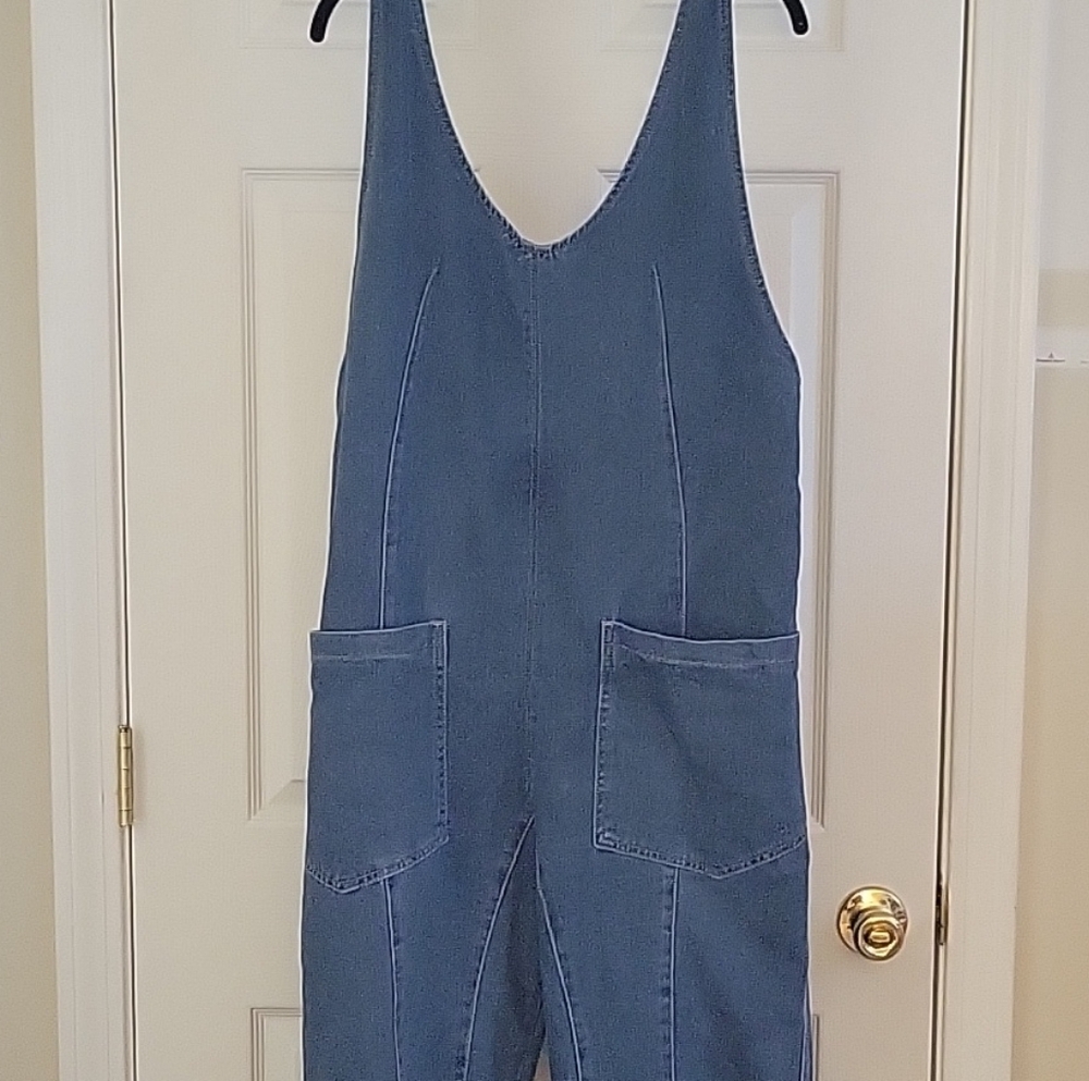 Denim Blue Jumpsuit